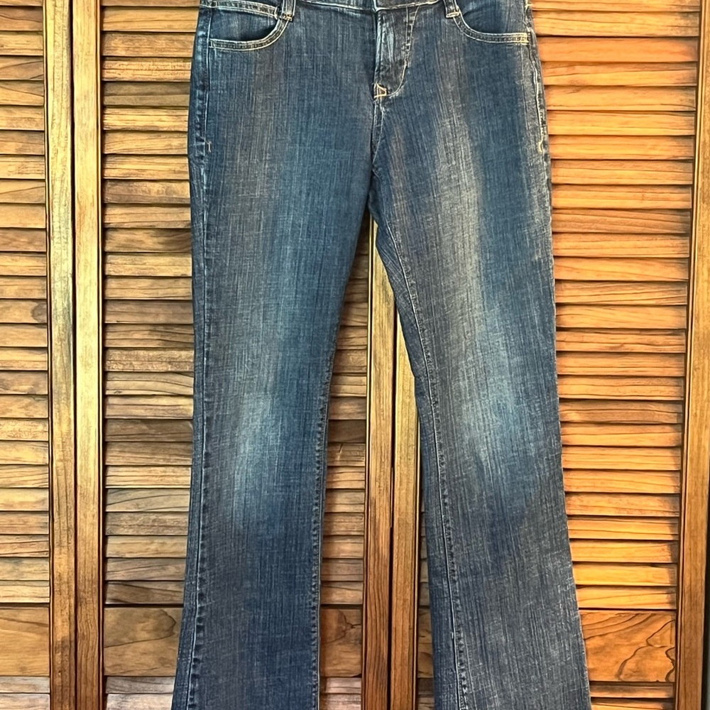 Old Navy Blue Flare Wide Leg Denim